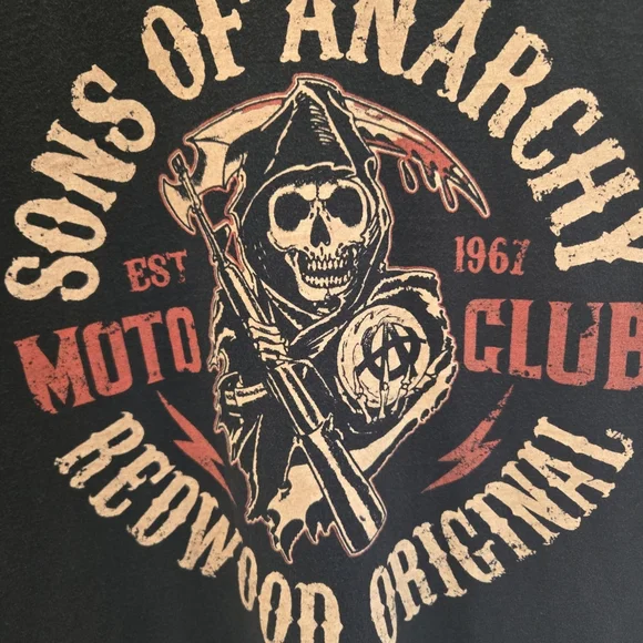 Sons of Anarchy Graphic T-Shirt - Picture 2 of 3